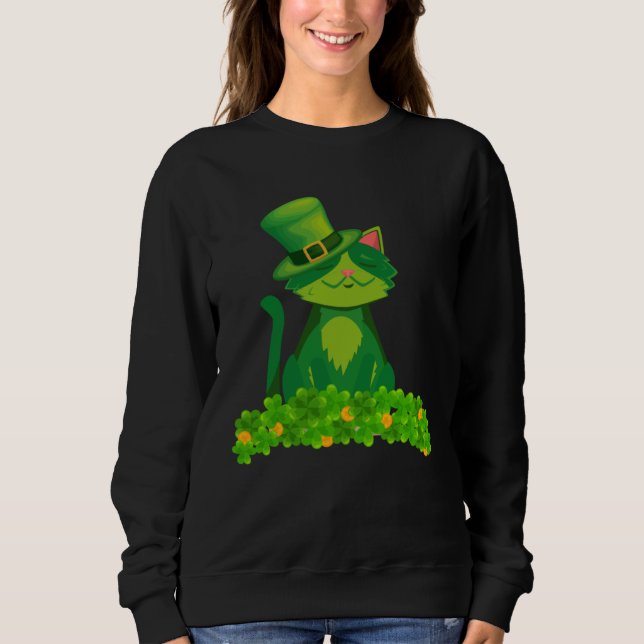 Sudadera Cat The Ultimate Guide to Celebrating St Patrick s (Anverso)