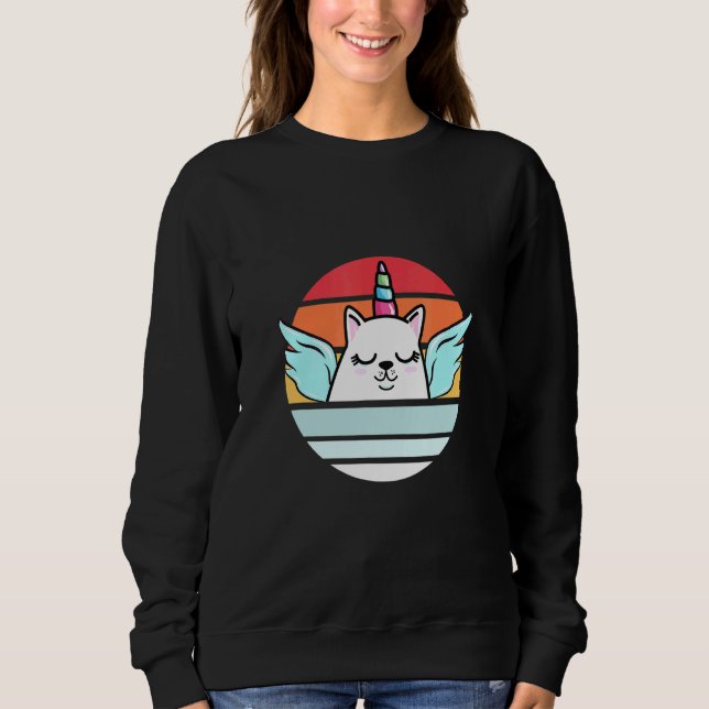 Sudadera Cat Unicorn T (Anverso)