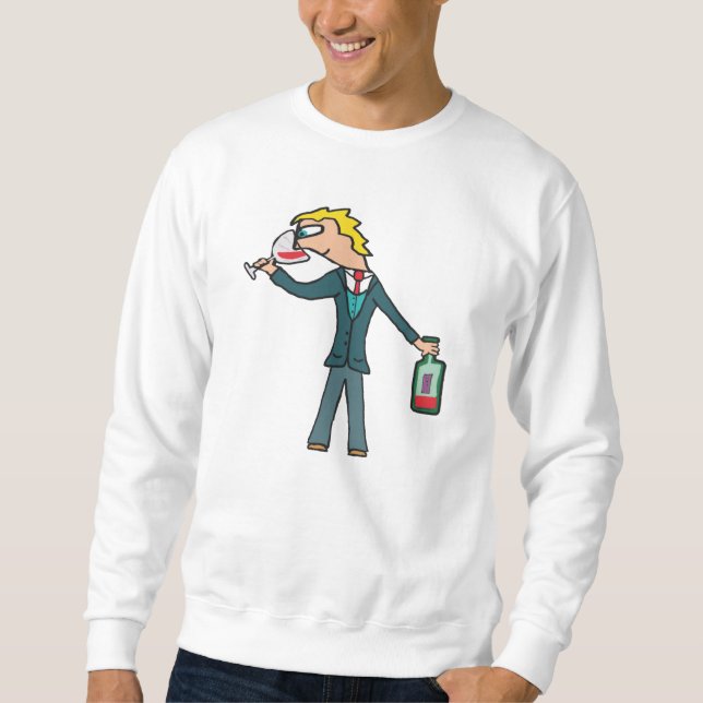 Sudadera Cata de vinos de sumiller (Anverso)