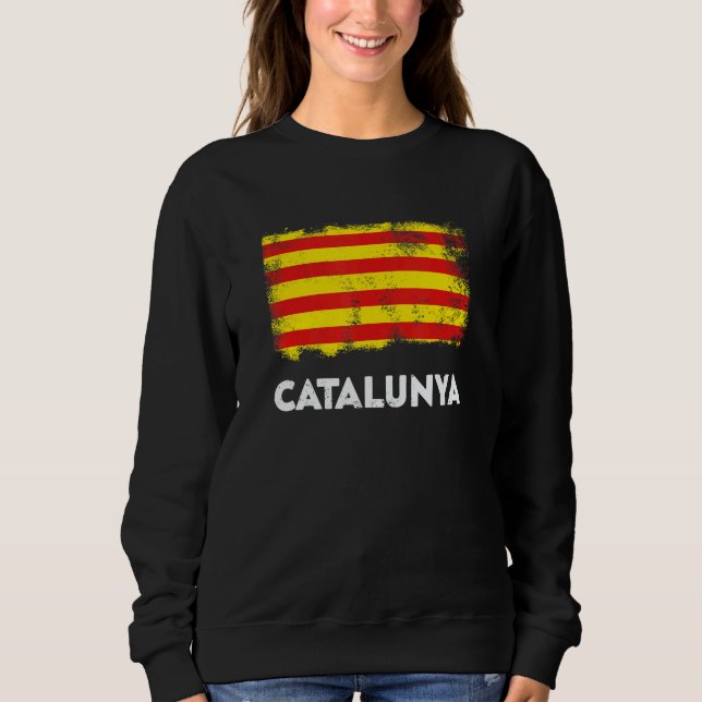 Sudadera Catalunya Flag (Anverso)