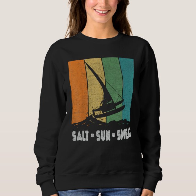 Sudadera Catamaran Boat Sailing 2 (Anverso)