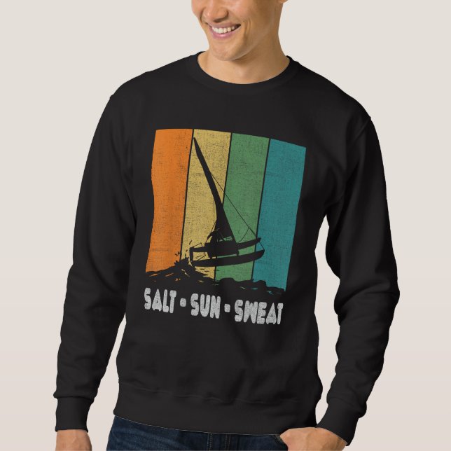Sudadera Catamaran Boat Sailing 2 (Anverso)