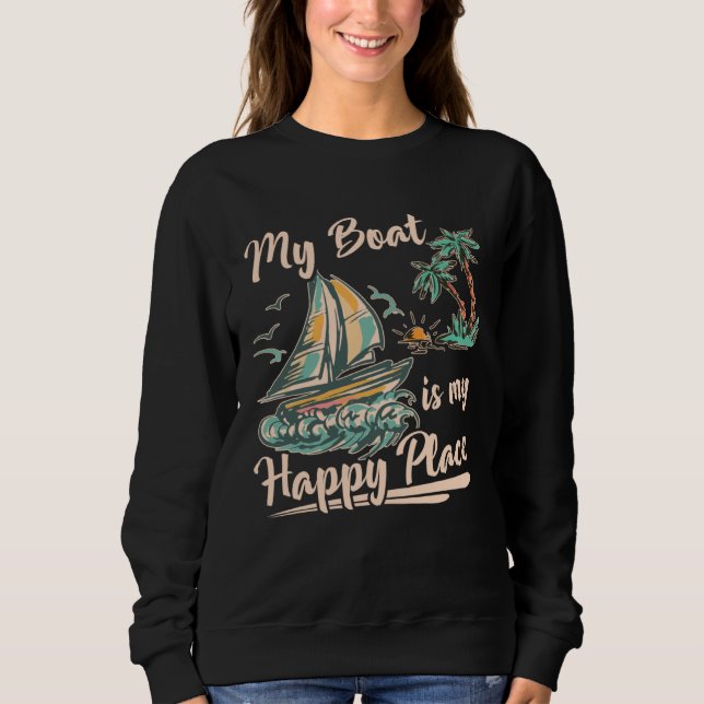 Sudadera Catamaran Two Hulls Sailing Quote Catamaran Captai (Anverso)