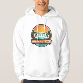 Sudadera cataratas del niágara canadá diseño retro