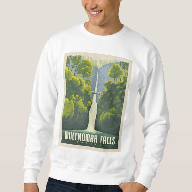 Sudadera Cataratas Multnomah | Oregon (Anverso)
