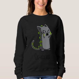 Sudadera Catasaurus Kitten Kitty Dinosaur T-Rex Dino Funny