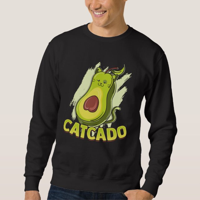 Sudadera Catcado  Cat Catcado Avocado (Anverso)