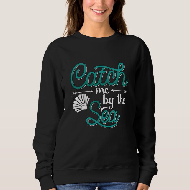 Sudadera Catch Me By The Sea Freediving Apnoe Freediver (Anverso)