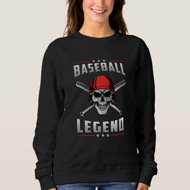 Sudadera Catcher Pitcher Bat Funny Gift (Anverso)