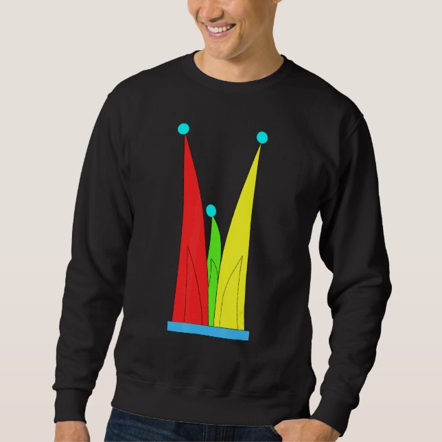 Sudadera Catedral de Colonia Jester Cap Costume Carnaval (Anverso)