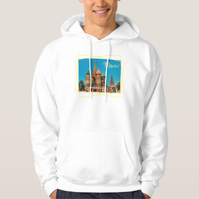 Sudadera Catedral de San Basilio de la Plaza Roja de Moscú  (Anverso)