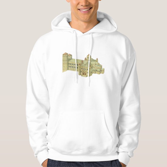 Sudadera Catedral del Romanesque de Santiago de Compostela (Anverso)