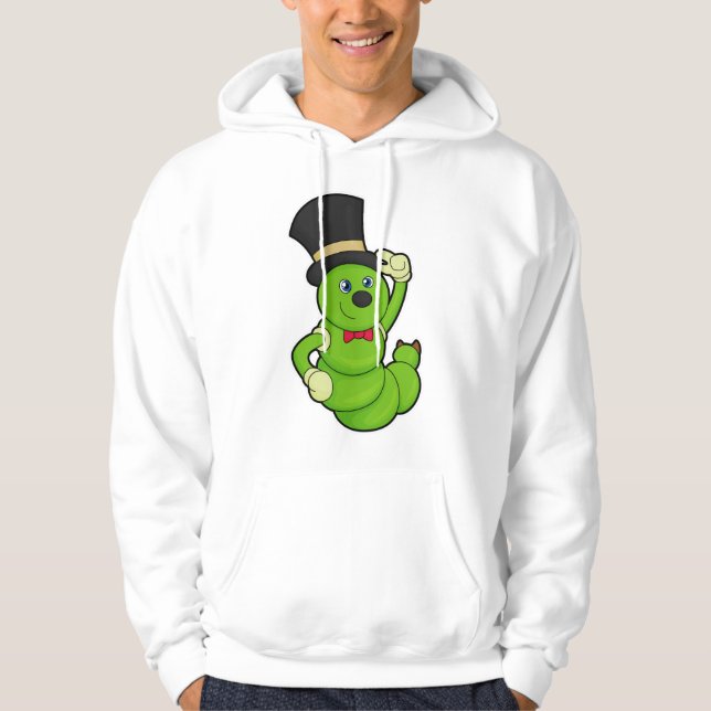 Sudadera Caterpillar como Groom con Gorra (Anverso)
