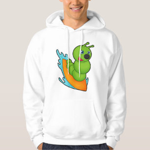 Sudadera Caterpillar como surfista con Surfboard