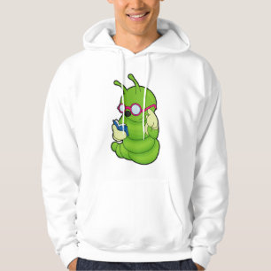 Sudadera Caterpillar con gafas de sol y libro
