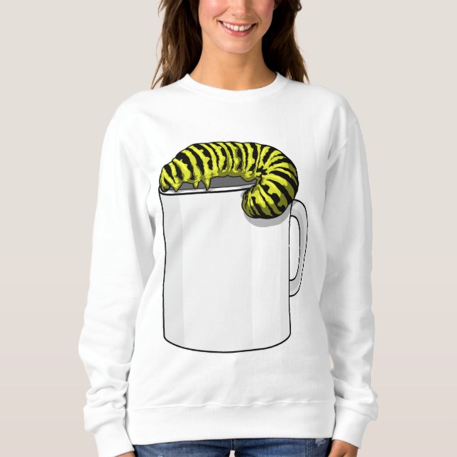 Sudadera Caterpillar con Mug (Anverso)