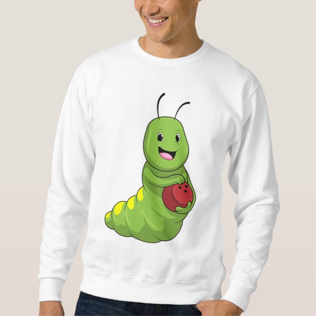Sudadera Caterpillar en el Bowling con bolas (Anverso)