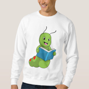 Sudadera Caterpillar en lectura con libro