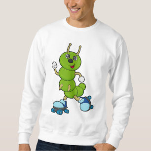Sudadera Caterpillar en patinaje en línea con patines de pa