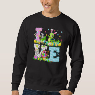 Sudadera Caterpillar Huevos de Pascua Funny Love Caterpilla