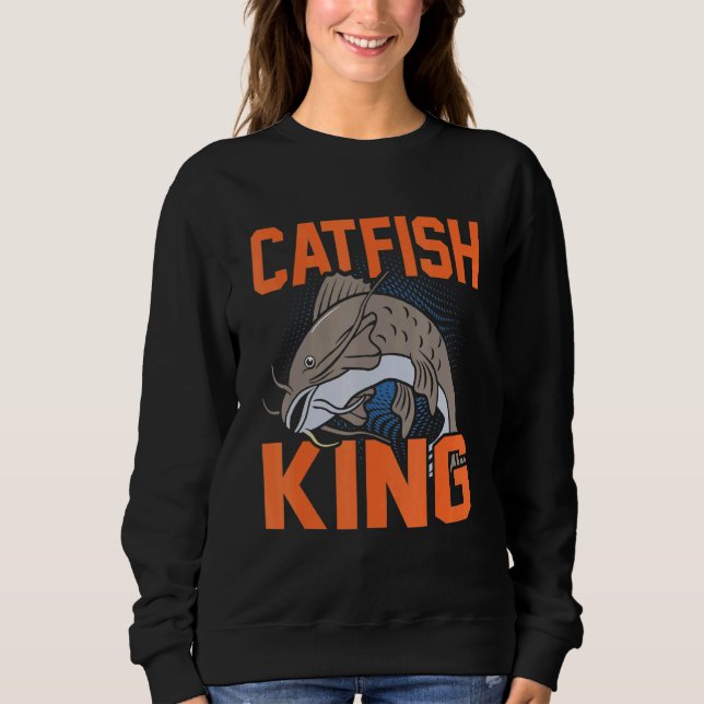 Sudadera Catfish King Fishing Graphic (Anverso)