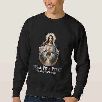 Sudadera Católica Mariana de Nuestra Señora de Medjugorje