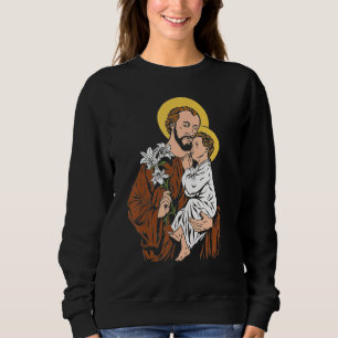Sudadera Católico de San José y Jesús del Niño 2021