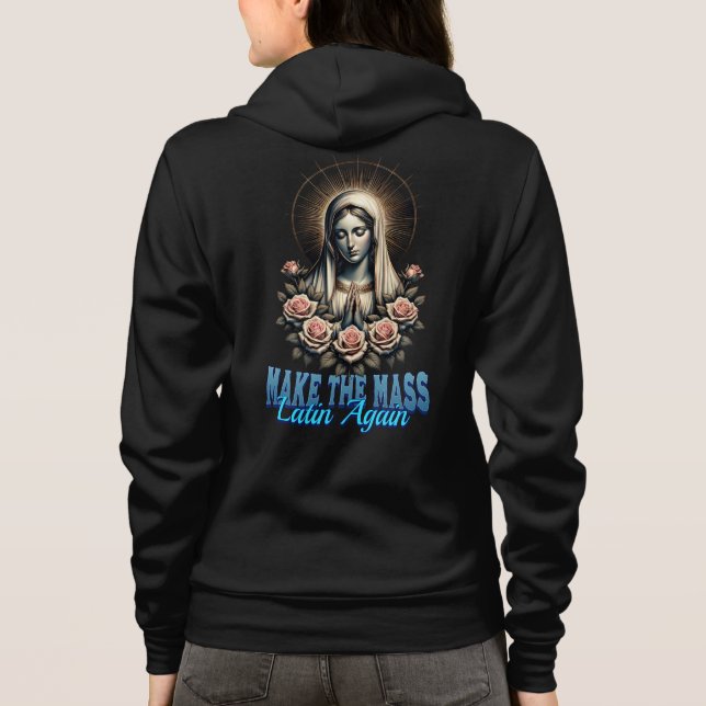 Sudadera Católicos romanos vuelven a hacer latín la misa (Reverso)