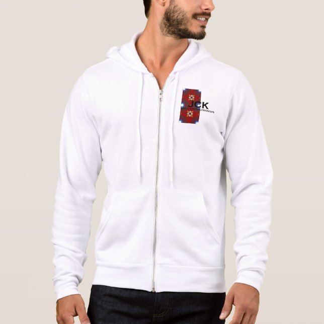 Sudadera Catorce obras de arte caleidoscopio del volumen cu (Anverso)