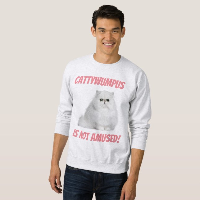 Sudadera Cattywumpus Unamused (Anverso completo)