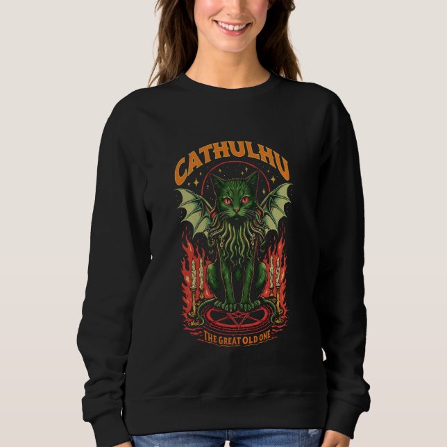 Sudadera Catulhu Cosmic Horror (Anverso)