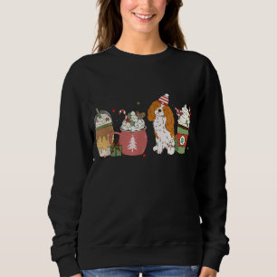 Sudadera Cavalier Café Latte Navidades de invierno Cavie Do