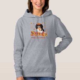 Sudadera Cavalier español tricolor personalizado