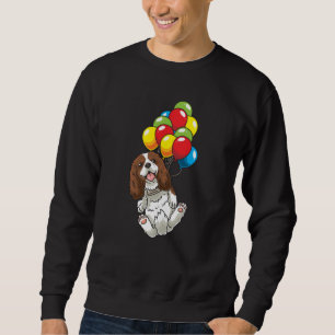 Sudadera Cavalier King Charles Spaniel Dog con balones