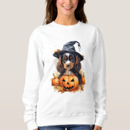 Sudadera Cavalier King Charles Spaniel Halloween Sweatshirt