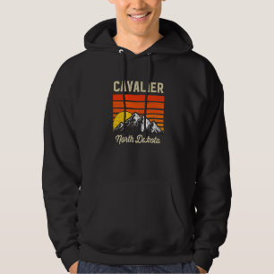 Sudadera Cavalier North Dakota Retro City State Vintage Usa