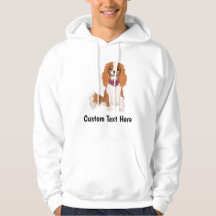 Cavalier personalizado King Charles Spaniel Hoodie