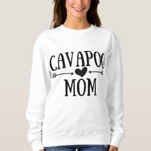 Sudadera Cavapoo Mom Gracioso Regalos de Cavapoos para muje