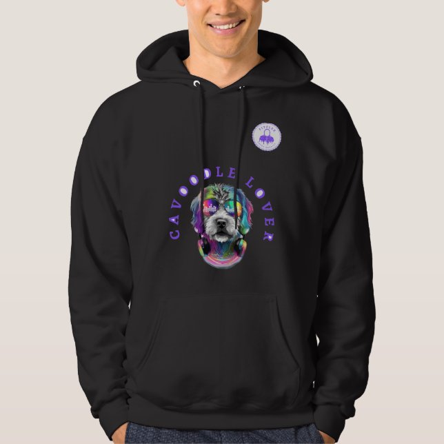 Sudadera Cavoodle Lover Hoodie por FitFlex (Anverso)