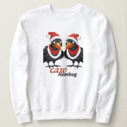 Sudadera Caw Humbug Navidades cruza camiseta