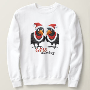 Sudadera Caw Humbug Navidades cruza camiseta