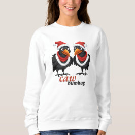 Sudadera Caw Humbug Navidades cruza camiseta