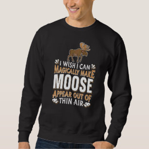 Sudadera Caza de alces Magia Wapiti Canadá Magical Deer El