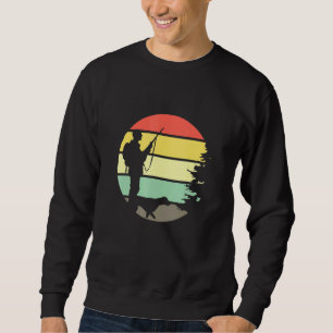 Sudadera Caza de atardecer retro con cacería D