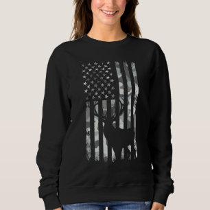 Sudadera Caza de Camuflaje Camo Antiguo Bandera Americana C