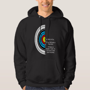 Sudadera Caza de caza en el Chiste de tiro con arco de Bow