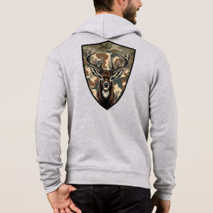 Sudadera Caza de Ciervos Escudo Camuflaje – Caza Personaliz
