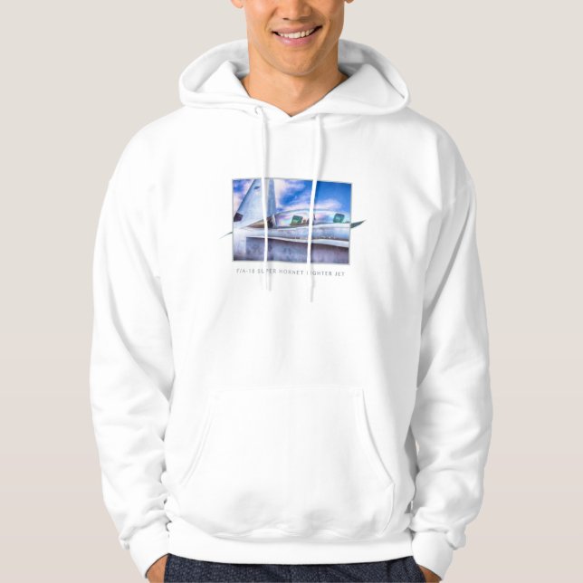 Sudadera Caza de combate F-18 HORNET relajado (Anverso)