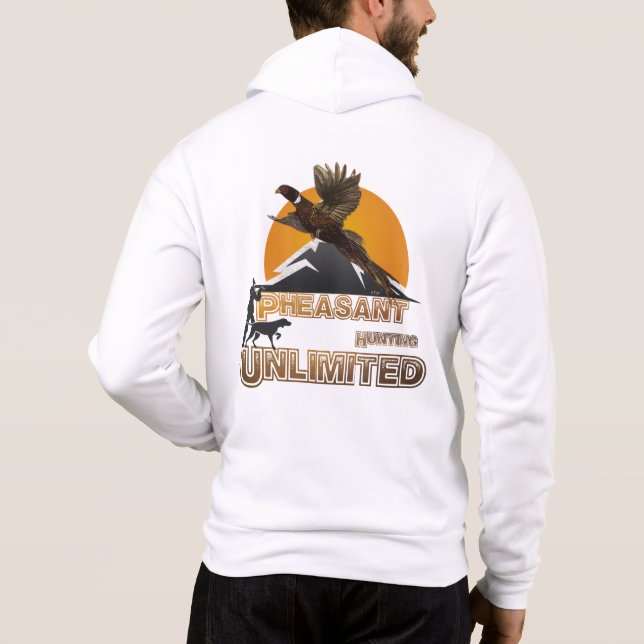 Sudadera Caza de faisanes ilimitada (Reverso)