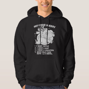 Sudadera Caza de fauna silvestre de ciervos mis cuatro esta